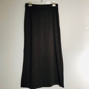 MID CALF SKIRT GRAY, SIZE 8